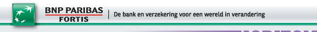 BNP Paribas Fortis. De bank en verzekering voor een wereld in verandering.